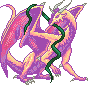 Christmas Pink Purple Dragon 2