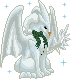 Christmas White Dragon