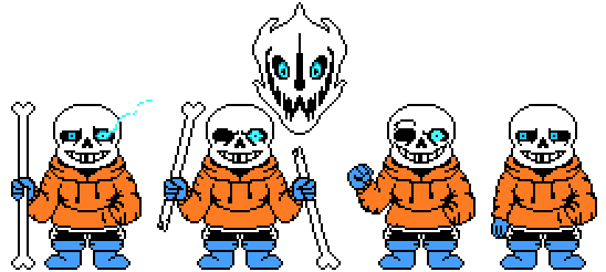 Dusttale Sans and Papyrus Pixie Engine - Create!