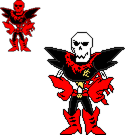 underfell papyrus sprite