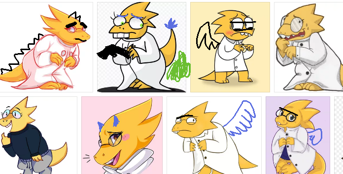 alphys 1 2 3 4 5 6 7 8