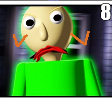 h you're dangerous, you idiot. baldi