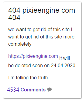 write the address https://pixieengine.com/tunes/2001 