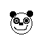 pixel panda