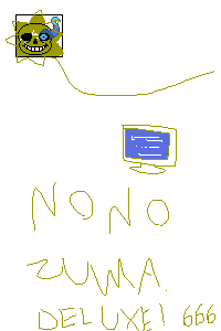 please don't download this Zuma deluxe title it brings the computer pain and death and black screen and blue screen