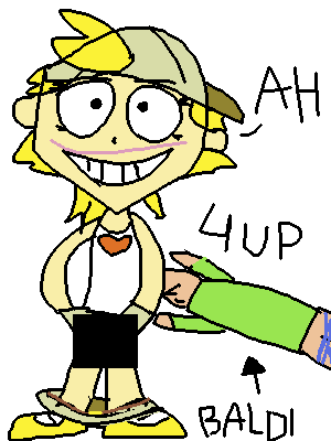 you can draw all sorts of nasty things she earns a living ah