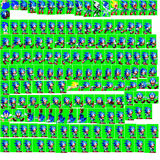 8 bit sonic sprites (so far) Pixie Engine - Create!