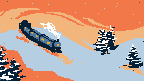train daybreak