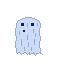 a simple spooky ghost