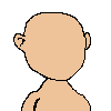 body outline with skin colour