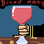 blood marry (hmm....  so sweet!)